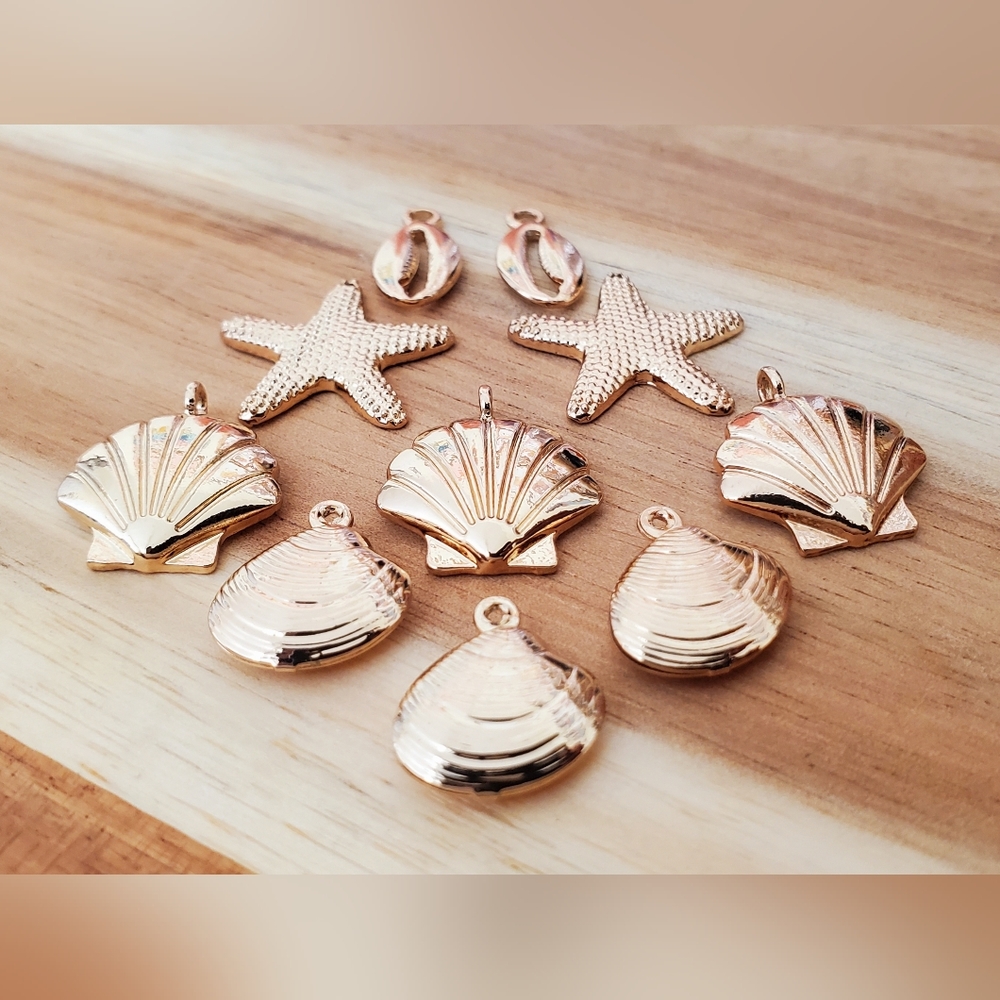 10 Seashell Charms Perfect For Crafting